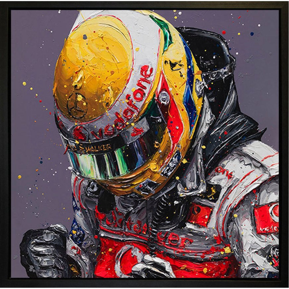Lewis 1st Win 2007 - The Wall Of Champions Series