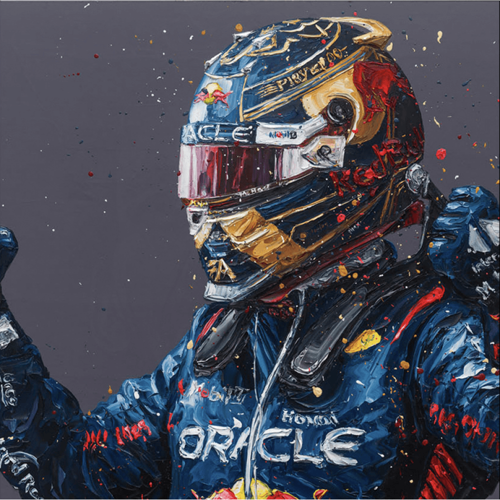 Verstappen '23 World Title - The Wall Of Champions Series