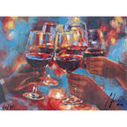 White and Blue Lights (Red Wine)