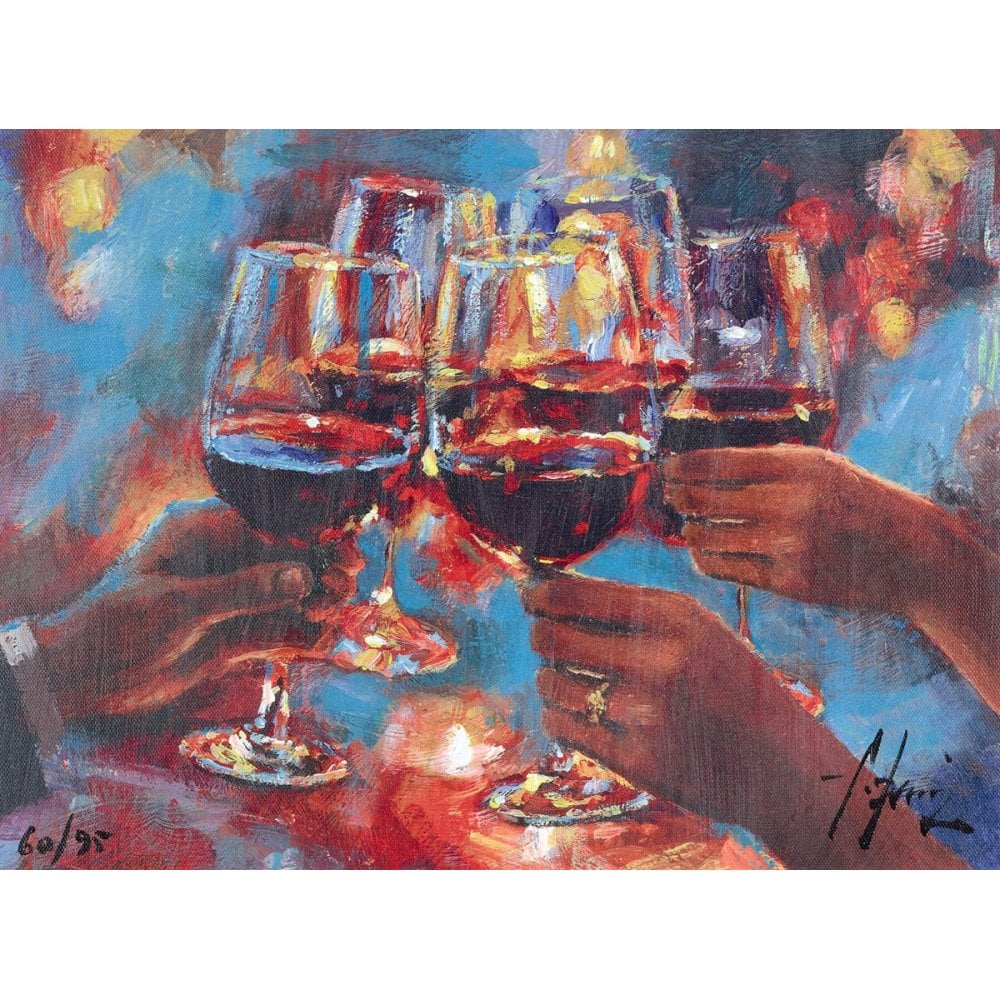 White and Blue Lights (Red Wine)