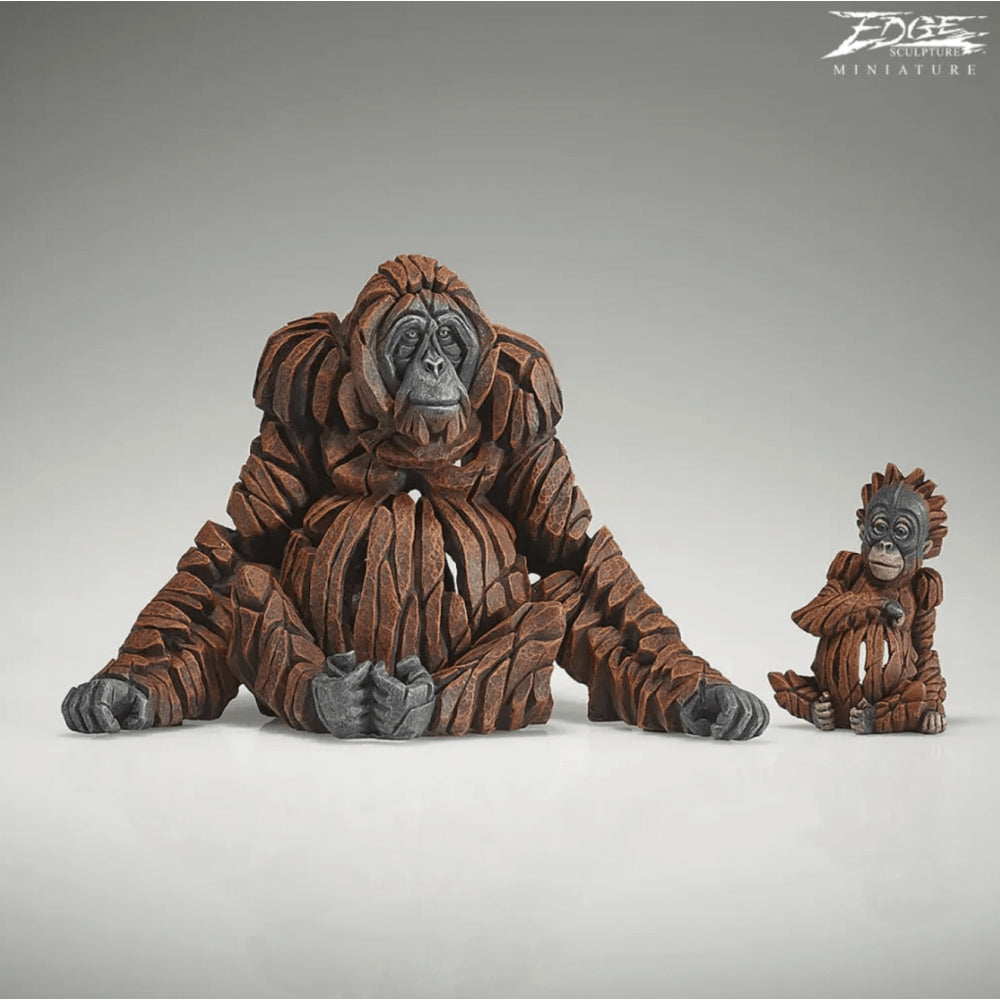 Orangutan with Baby (Two Miniatures)