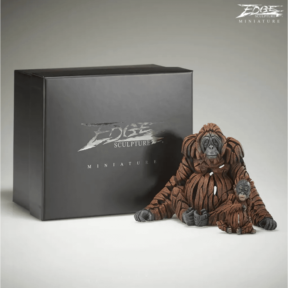 Orangutan with Baby (Two Miniatures)