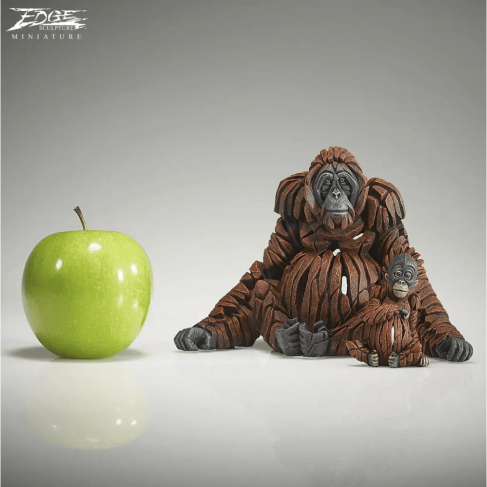 Orangutan with Baby (Two Miniatures)