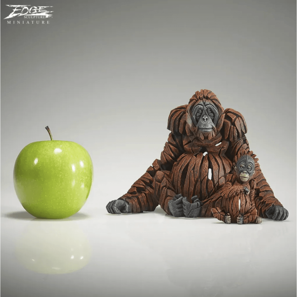 Orangutan with Baby (Two Miniatures)
