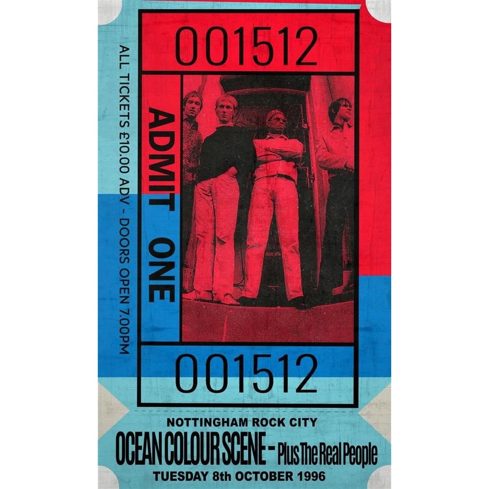 Ocean Colour Scene (Admit One Series)