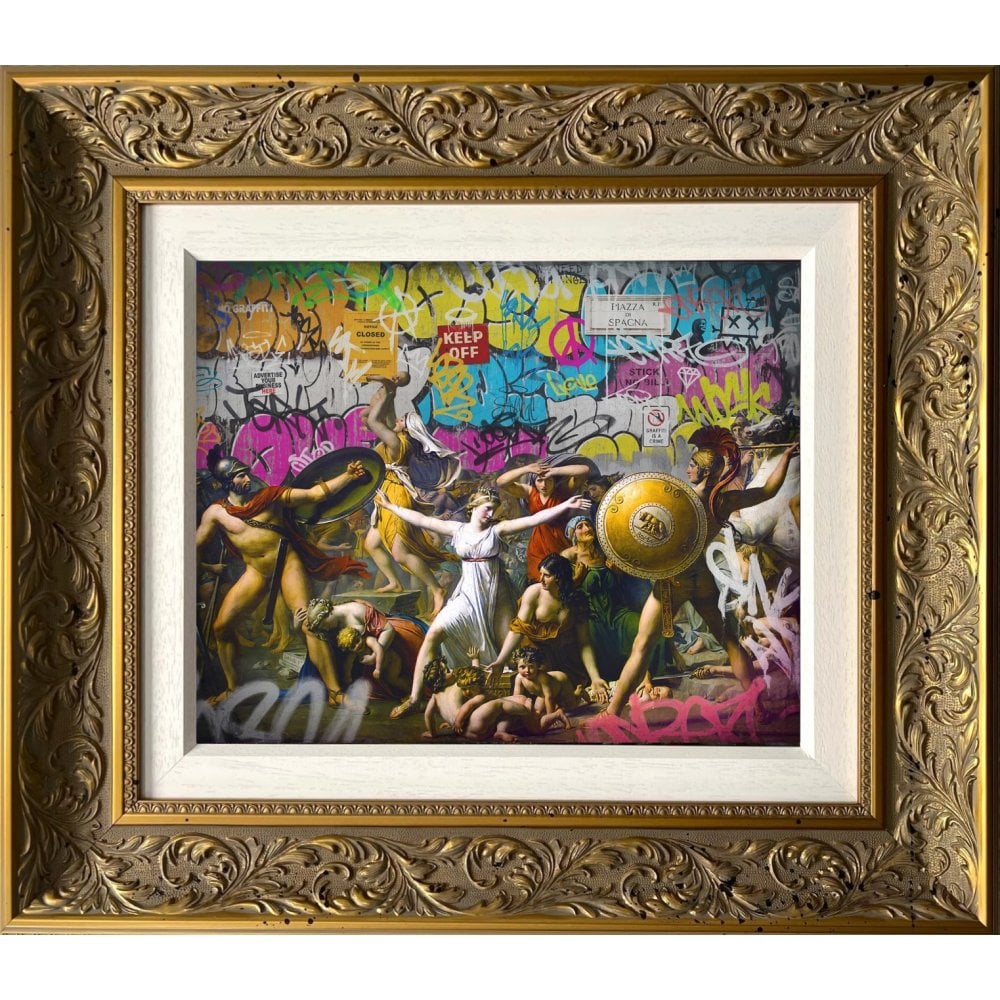 Graffiti Intervention (Pop-Neo Classical Collection)