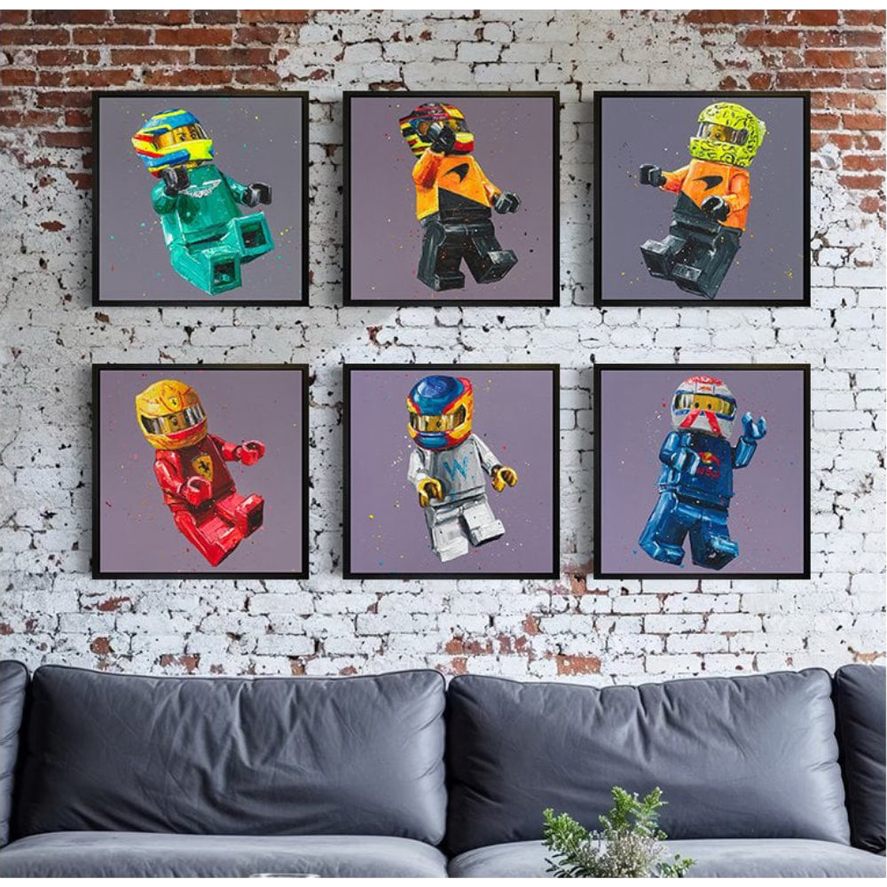 Lego F1 Driver Series (Wall of Champions)