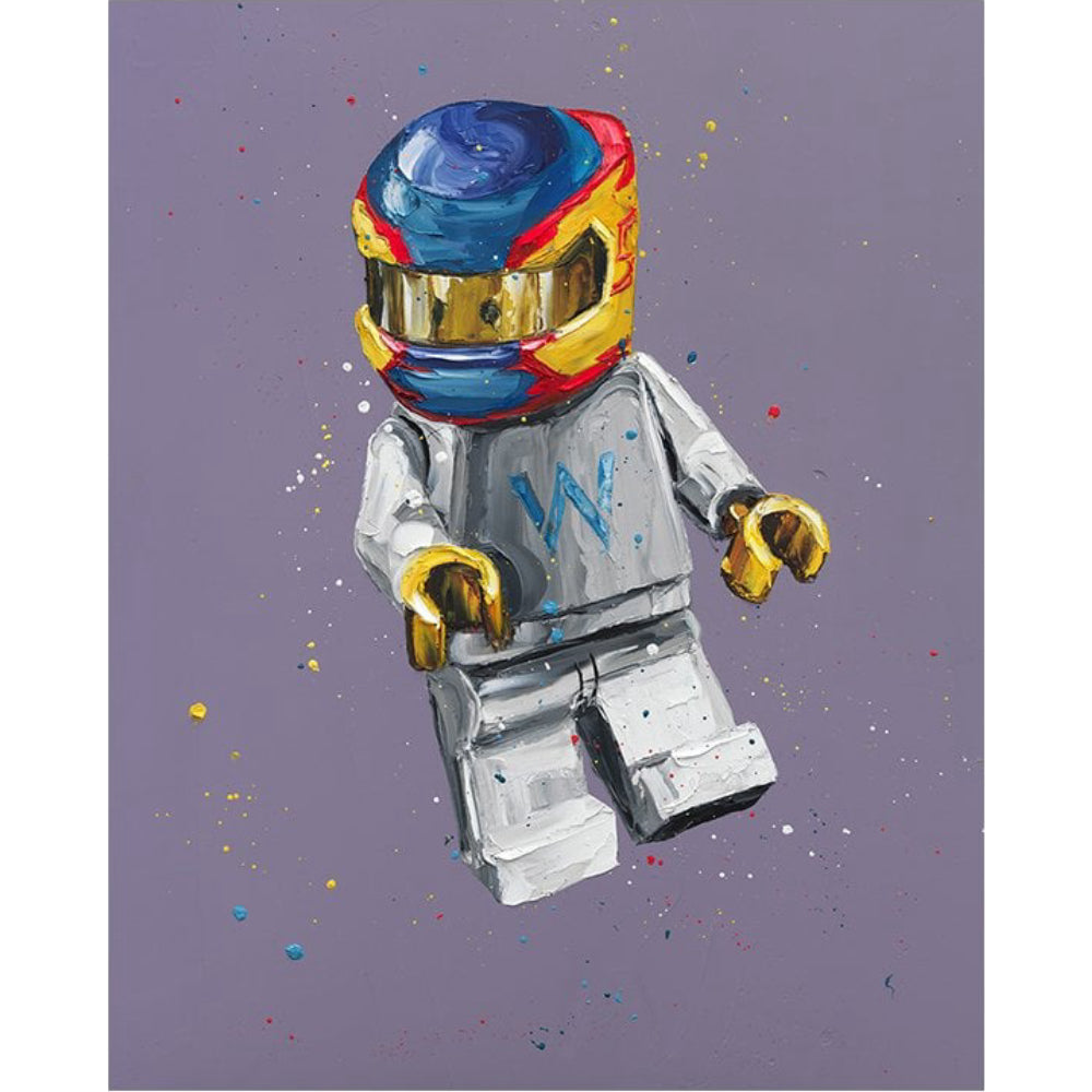 Lego Sainz" (Lego F1 Driver Series)