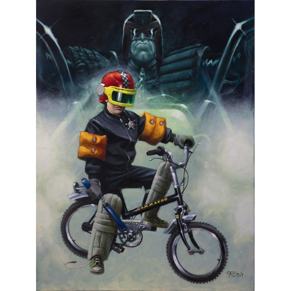 I am the law, creep! (Judge Dredd)
