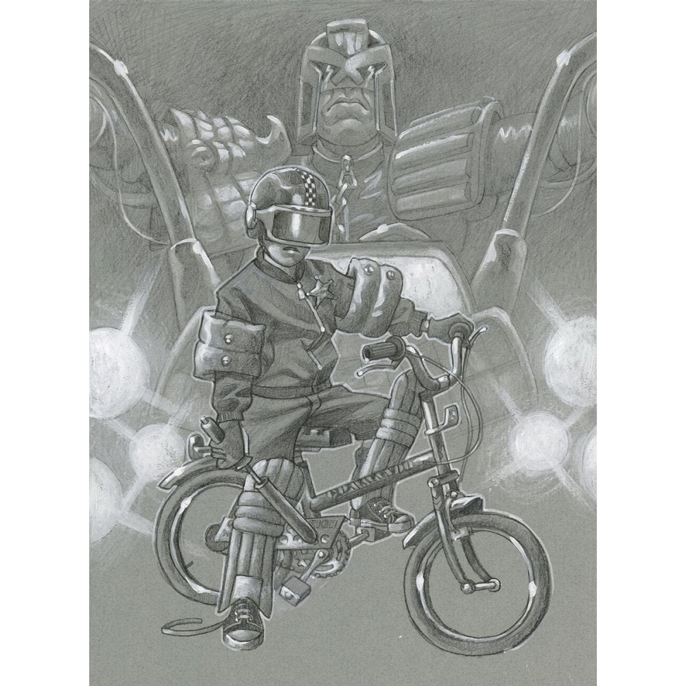 I am the law, creep! (Judge Dredd)