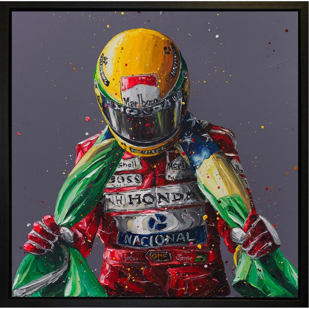 Senna Flag II (The Wall Of Champions Series)