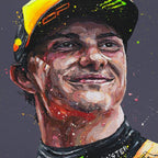 Piastri Portrait (The Wall Of Champions Series)