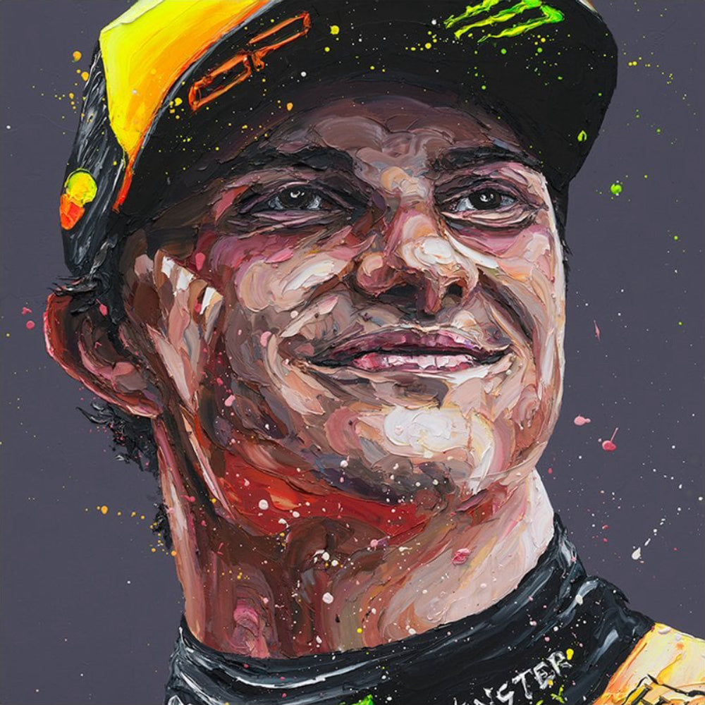 Piastri Portrait (The Wall Of Champions Series)