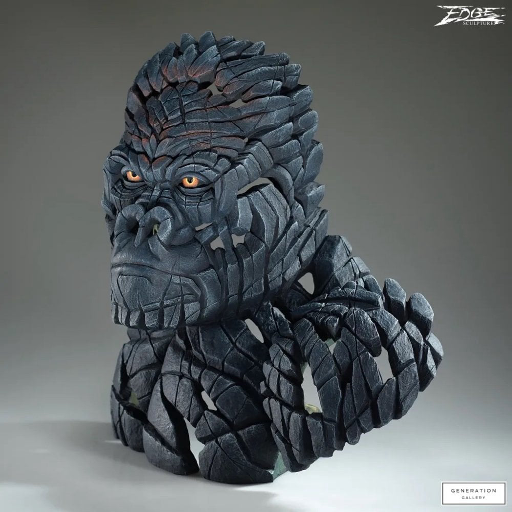 Mountain Gorilla Bust