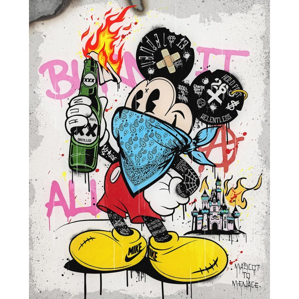 Mascot To Menace (Blue)