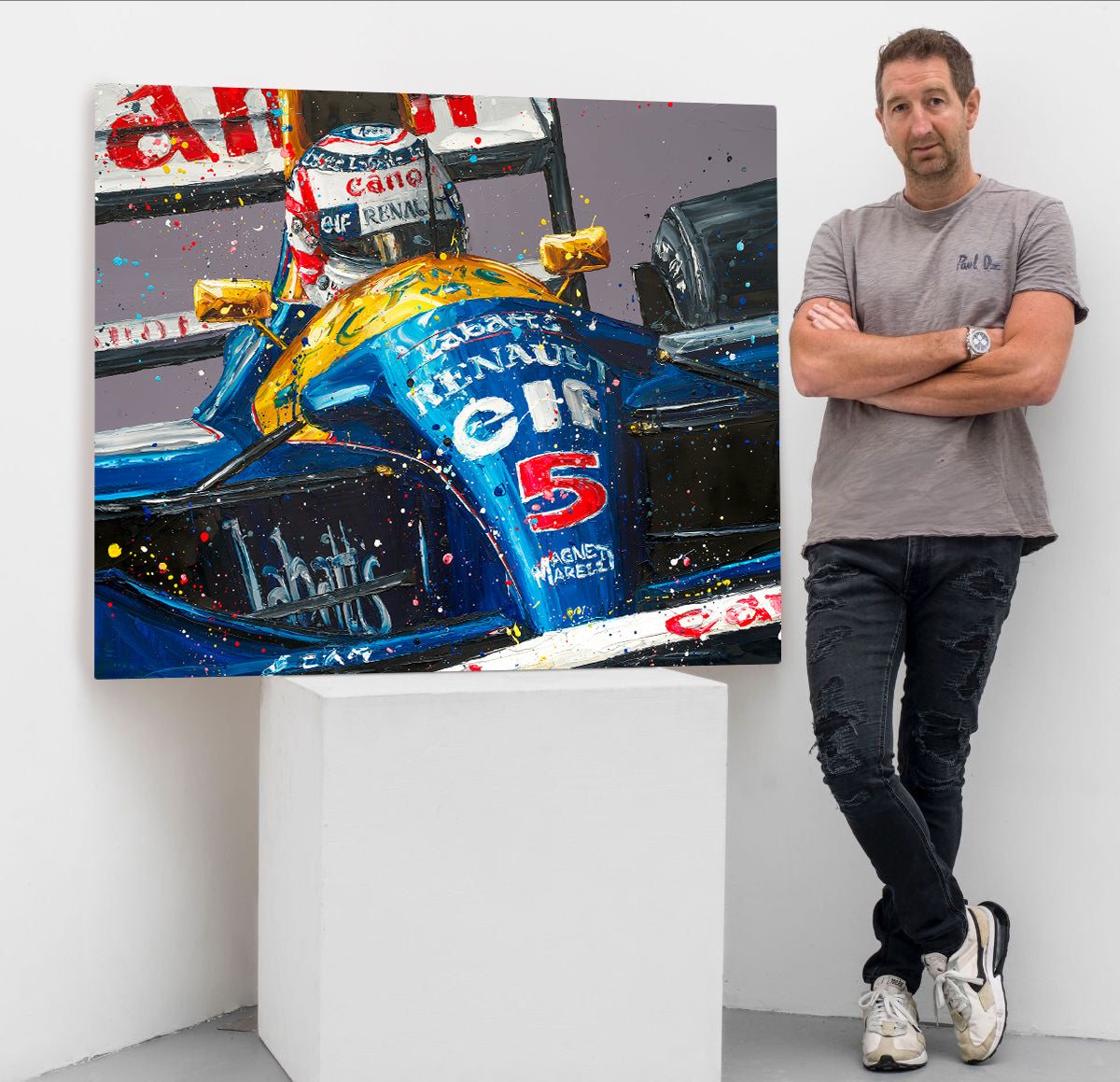 Red 5 (Nigel Mansell - Williams Racing Portrait)