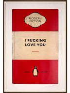 'I Fucking Love You' Penguin Book Collection (Giclee Edition)