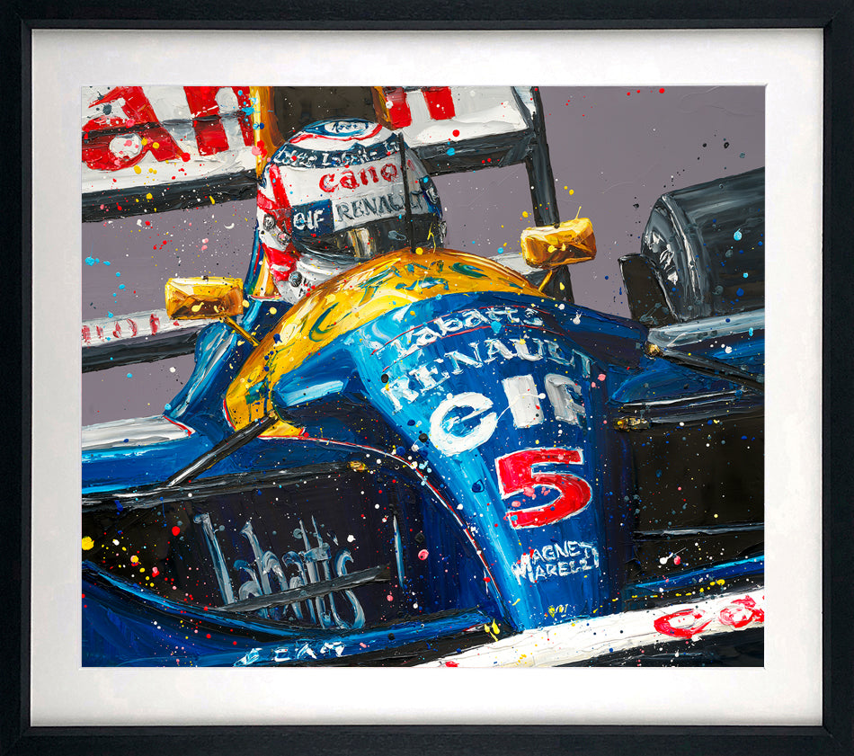 Red 5 (Nigel Mansell - Williams Racing Portrait)
