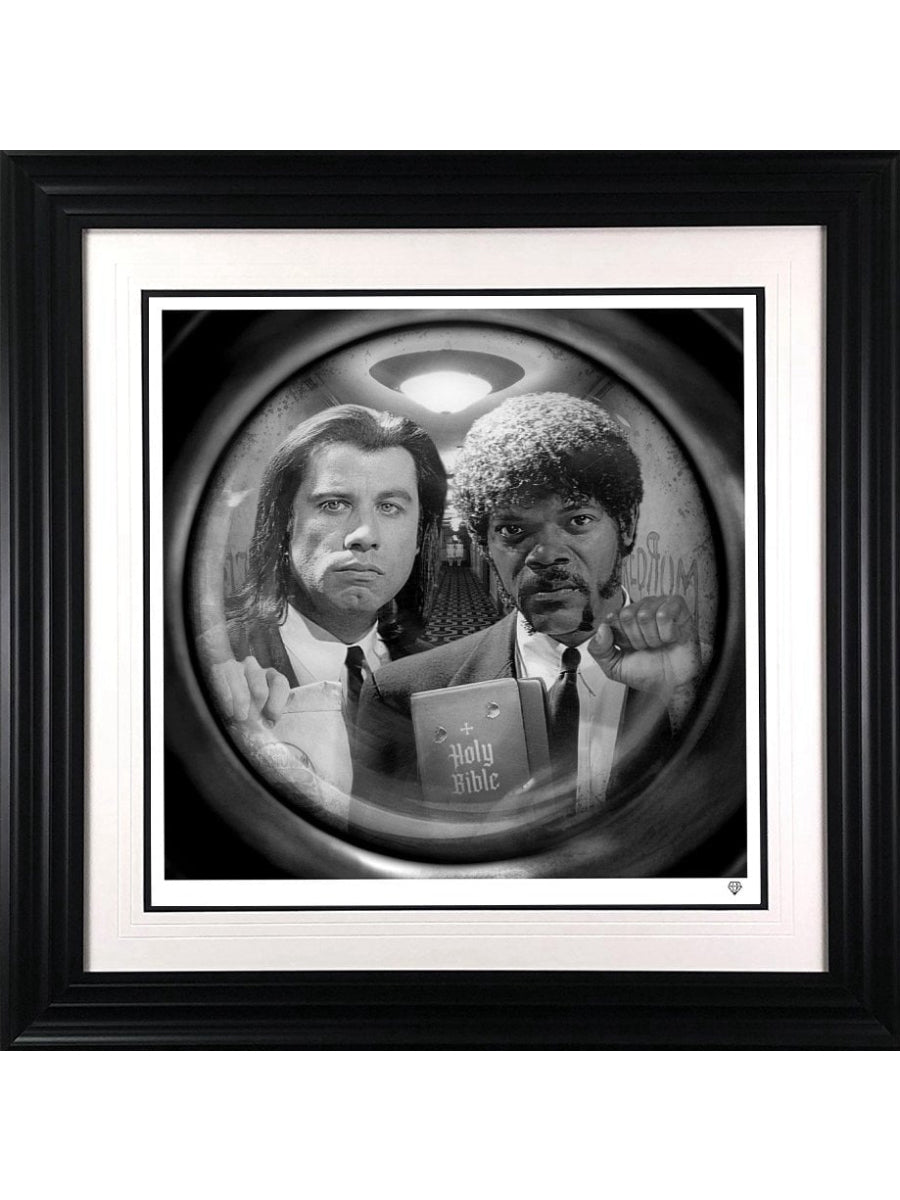 The Path Of The Righteous Man (B&W)