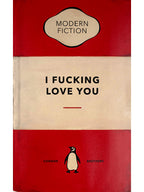 'I Fucking Love You' Penguin Book Collection (Giclee Edition)