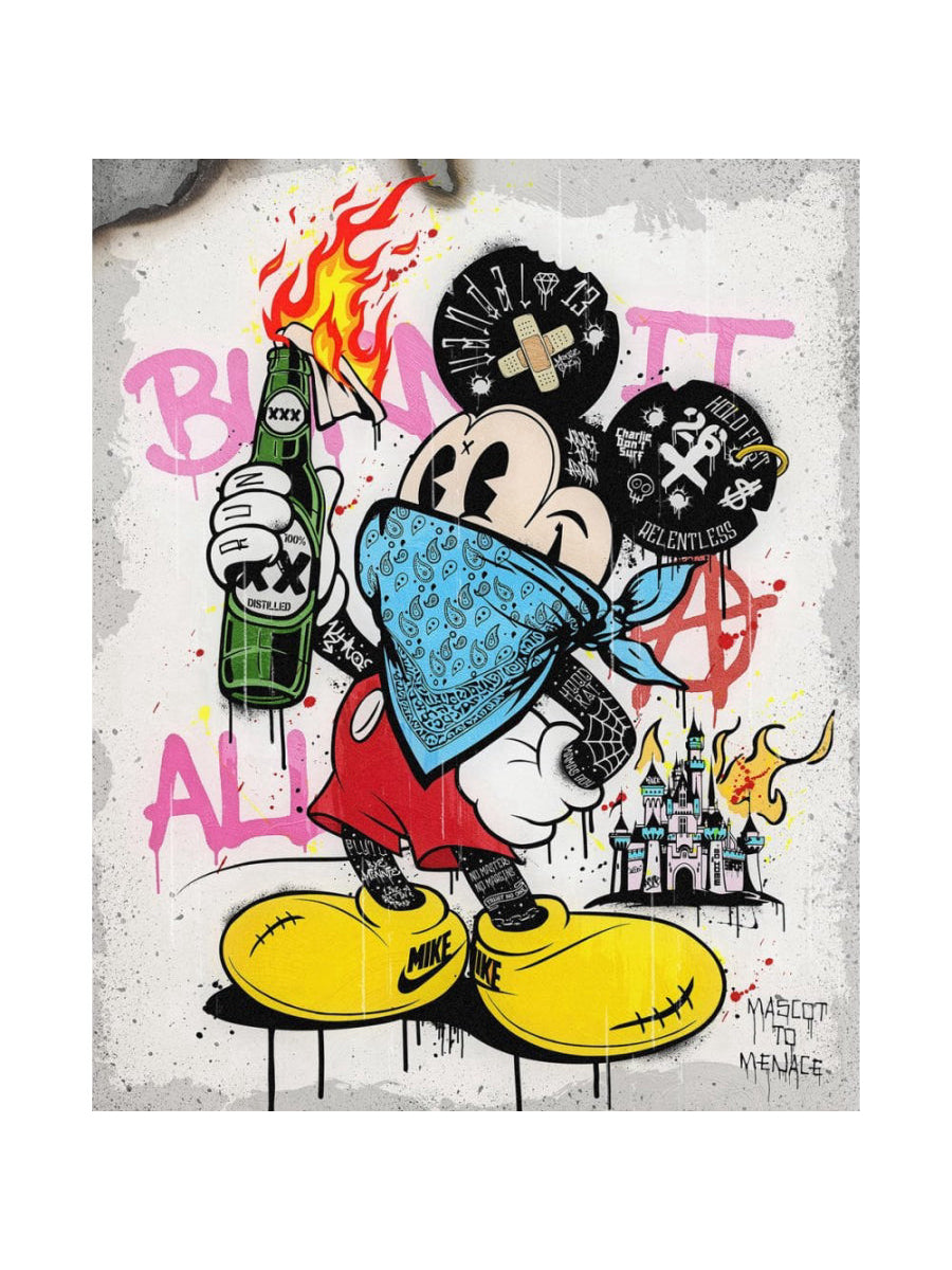 Mascot To Menace (Blue)