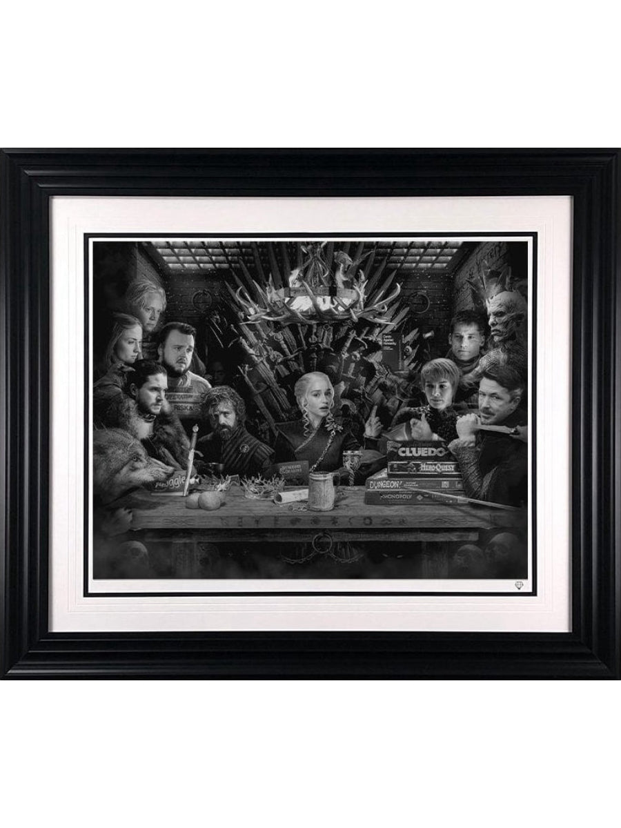 Board Game of Thrones (B&W)