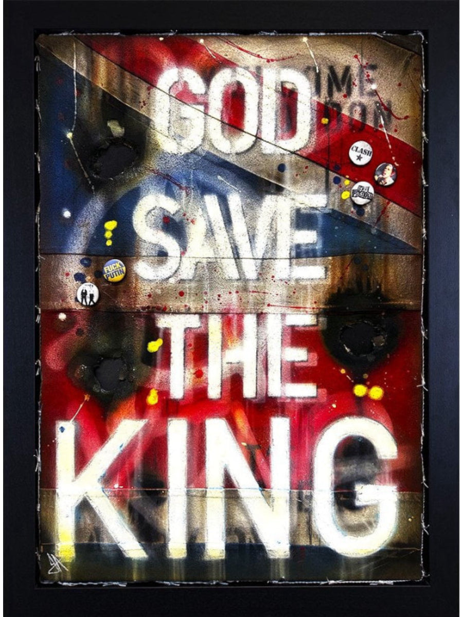 "God Save The King - Flag" (Original)