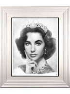 Elizabeth Taylor (B&W)