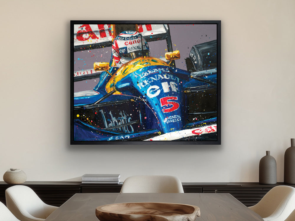 Red 5 (Nigel Mansell - Williams Racing Portrait)