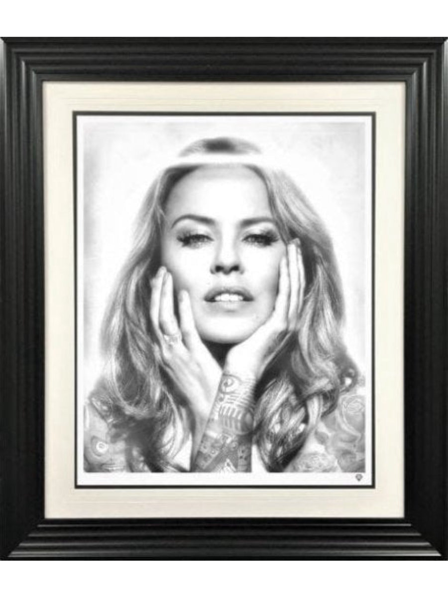 Kylie Minogue (B&W)