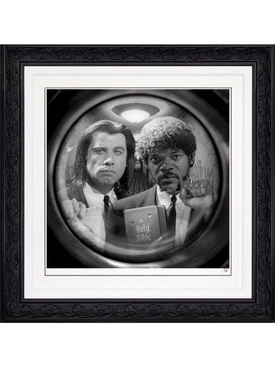 The Path Of The Righteous Man (B&W)