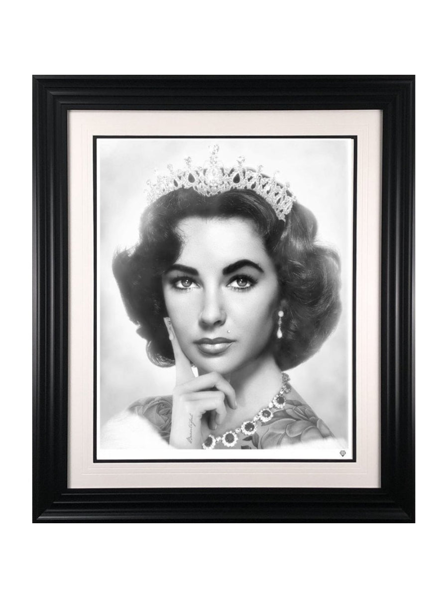 Elizabeth Taylor (B&W)