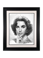 Elizabeth Taylor (B&W)