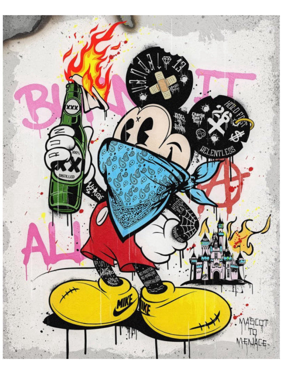 Mascot To Menace (Blue)