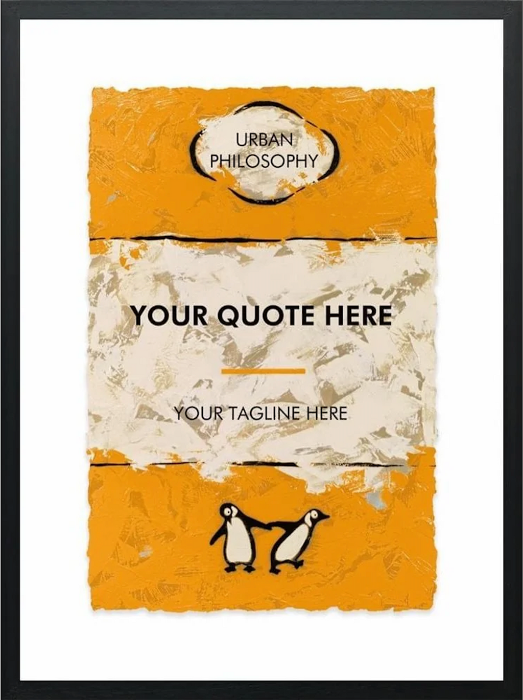 Write Your Own Story... (Choose your own Quote & Size)