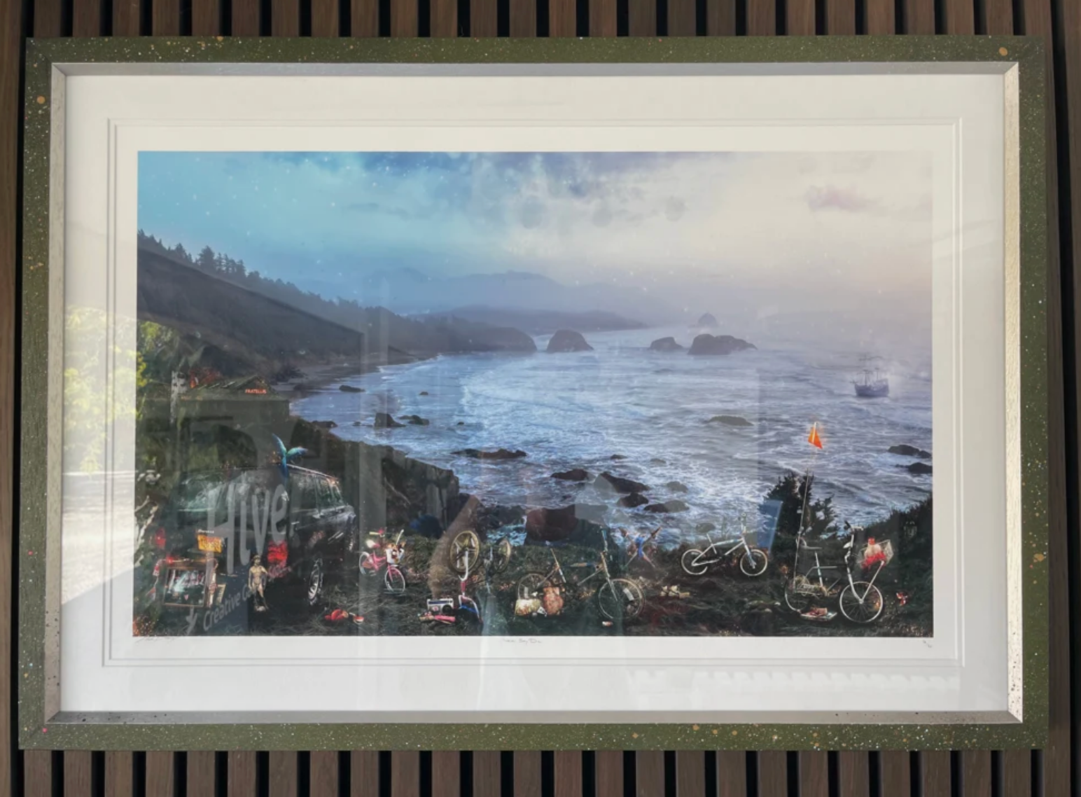 Custom Framed Never Say Die – (The Goonies) - Standard Limited Edition - 10/45