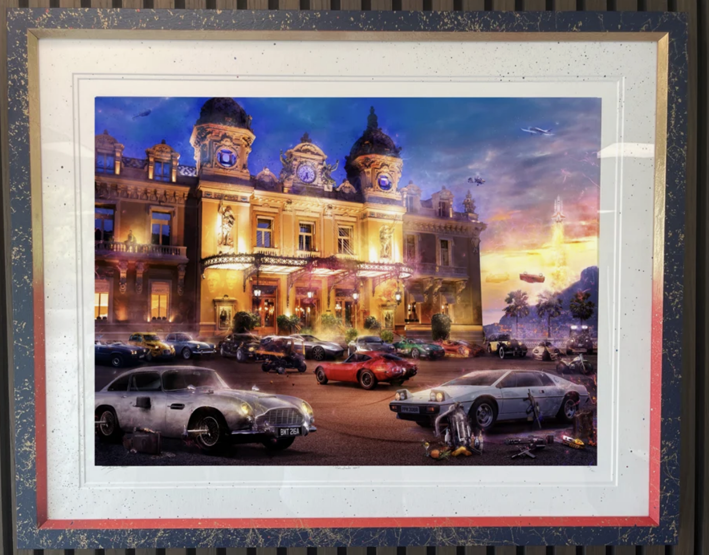 Custom Framed Petrolheads 007 - Standard Limited Edition 26/45