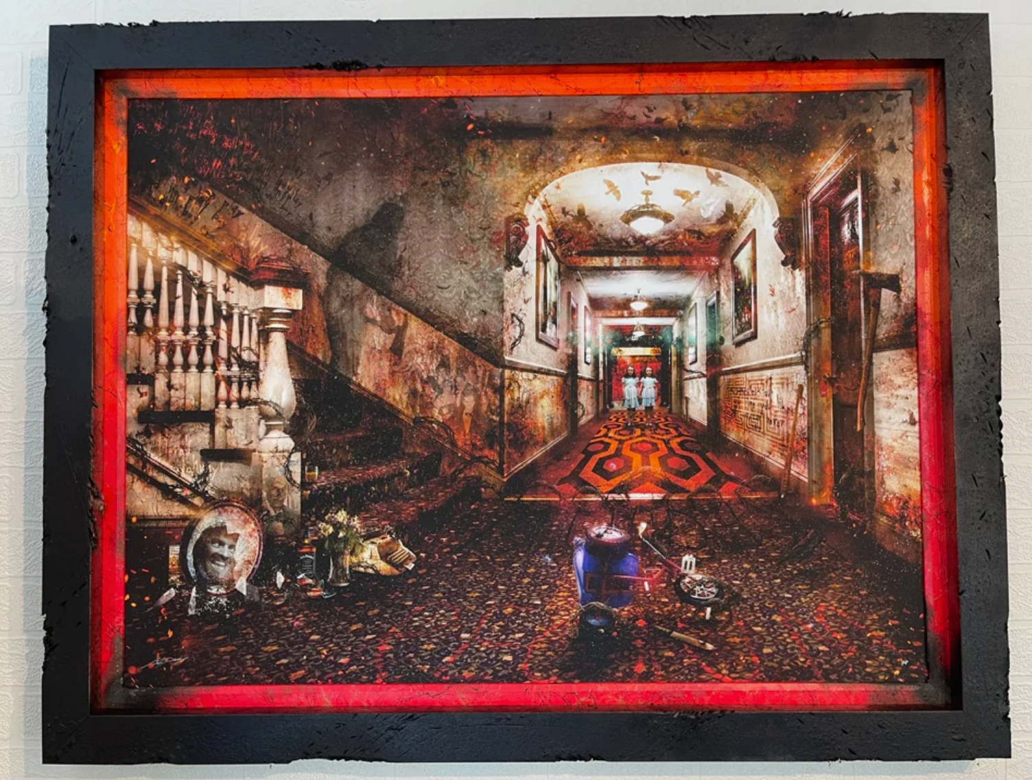 ‘REDRUM’ (The Shining) - Custom Canvas Limited Edition 1AP
