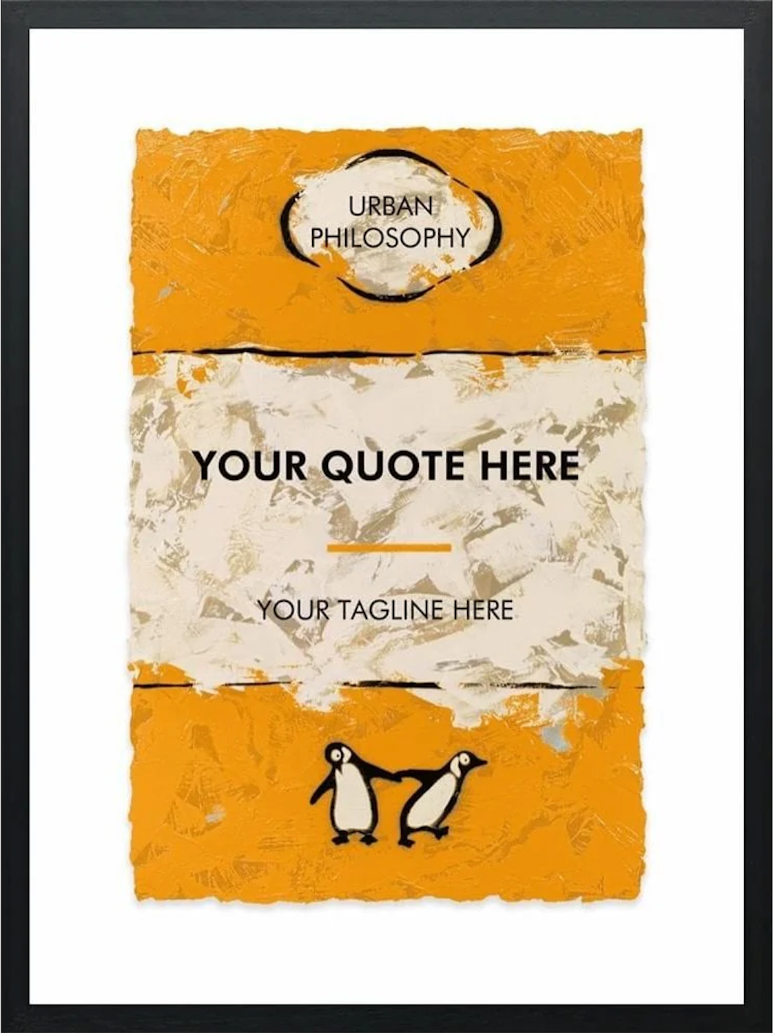 Write Your Own Story... (Choose your own Quote & Size)