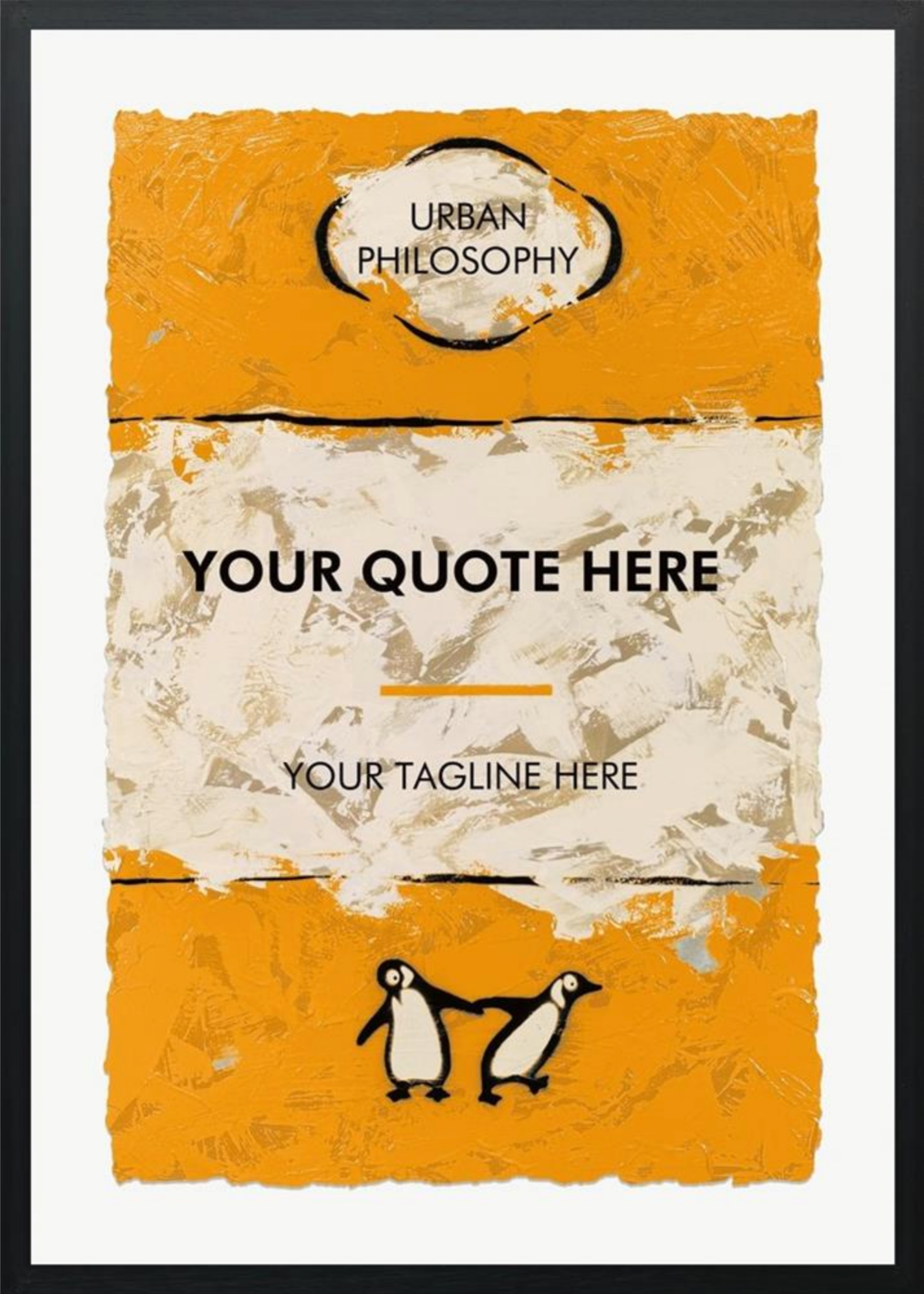 Write Your Own Story... (Choose your own Quote & Size)