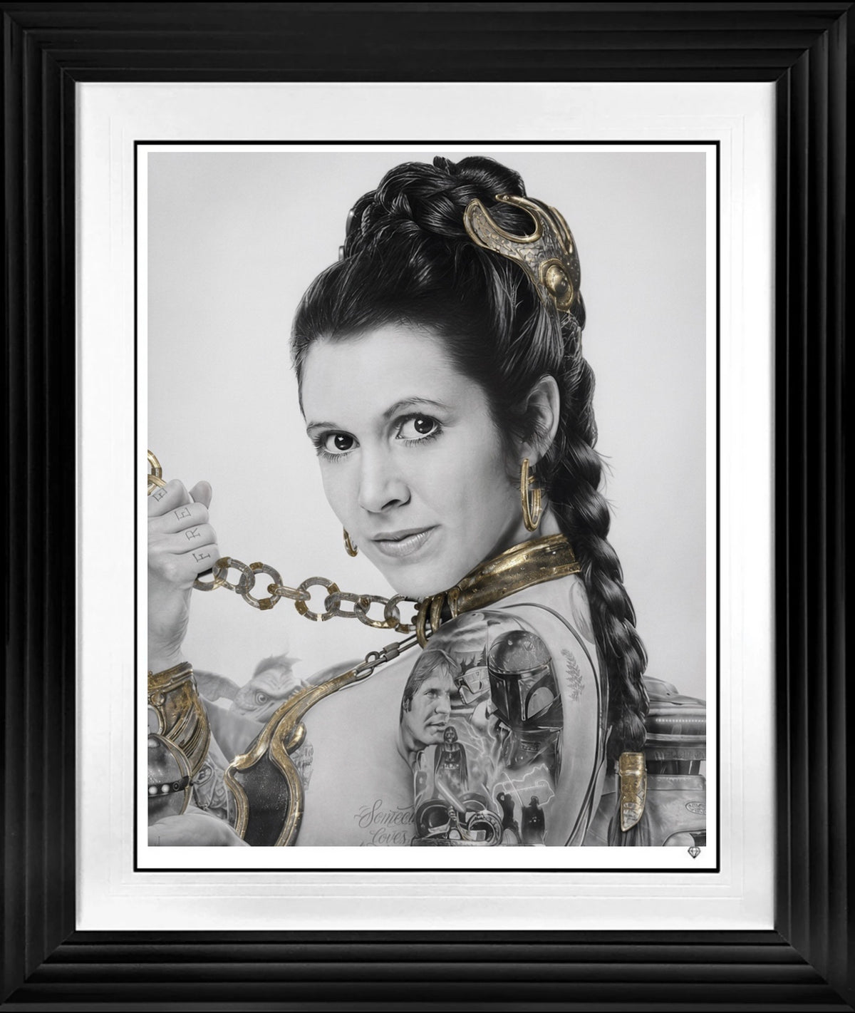 Slave Leia Tattoo (Gold & Platinum Leaf Special Edition)