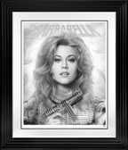 Queen Of The Galaxy (B&W-Jane Fonda/ Barbarella)