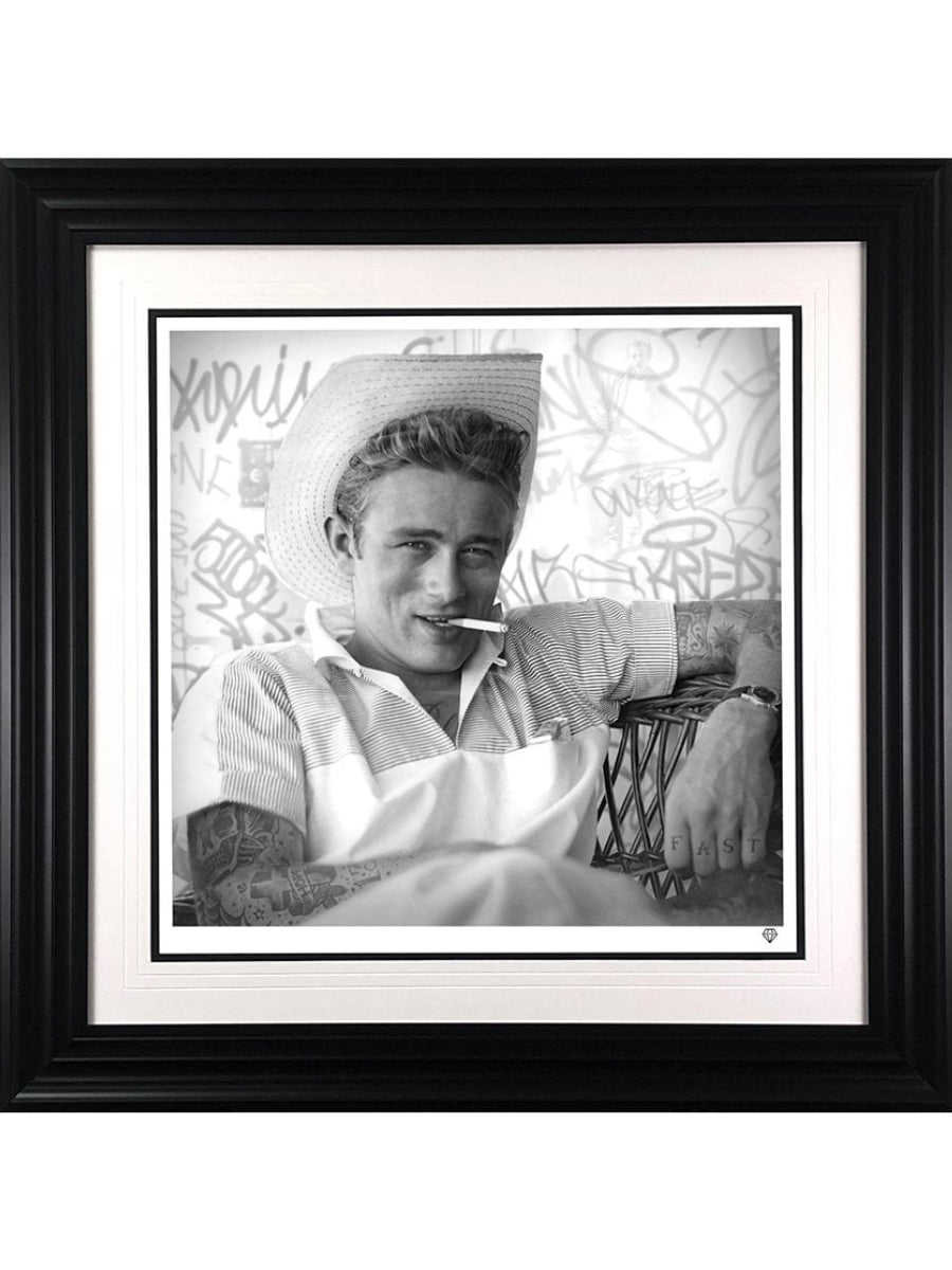 Smoking Gun - James Dean (blk & wht)