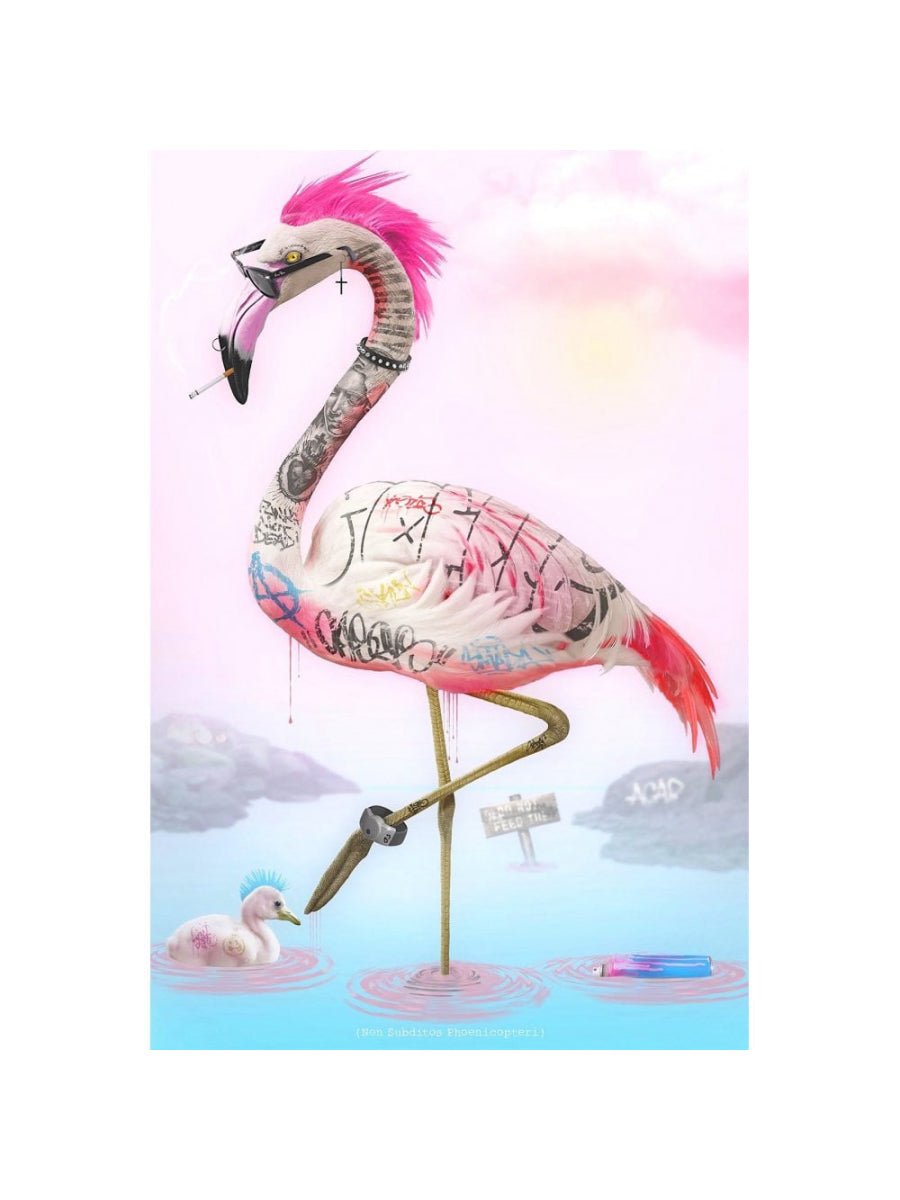 Punk Flamingos