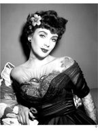 Elizabeth Taylor Tattoo (B&W)