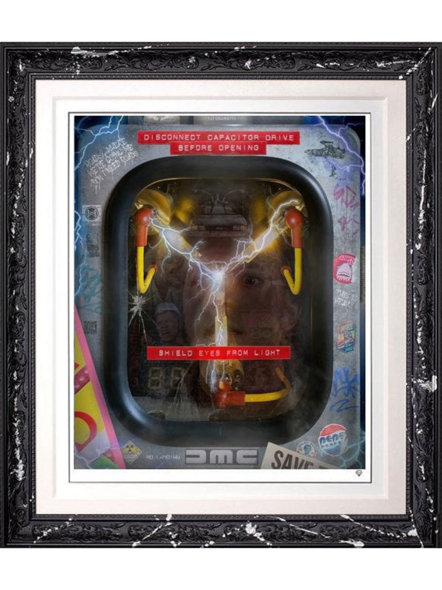 Flux Capacitor - 1.21 Gigawatts (FREE A4 FINE ART PRINT - INCLUDED)