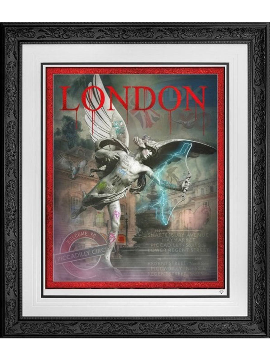 Eros (Hand Embellished Metallic Foil Special Edition)