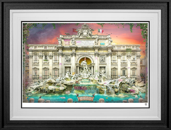 La Fontana Di Trevi (Trevi Fountain/ Rome)