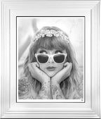 Champagne Problems - Taylor Swift (B&W Tattoo Portrait)