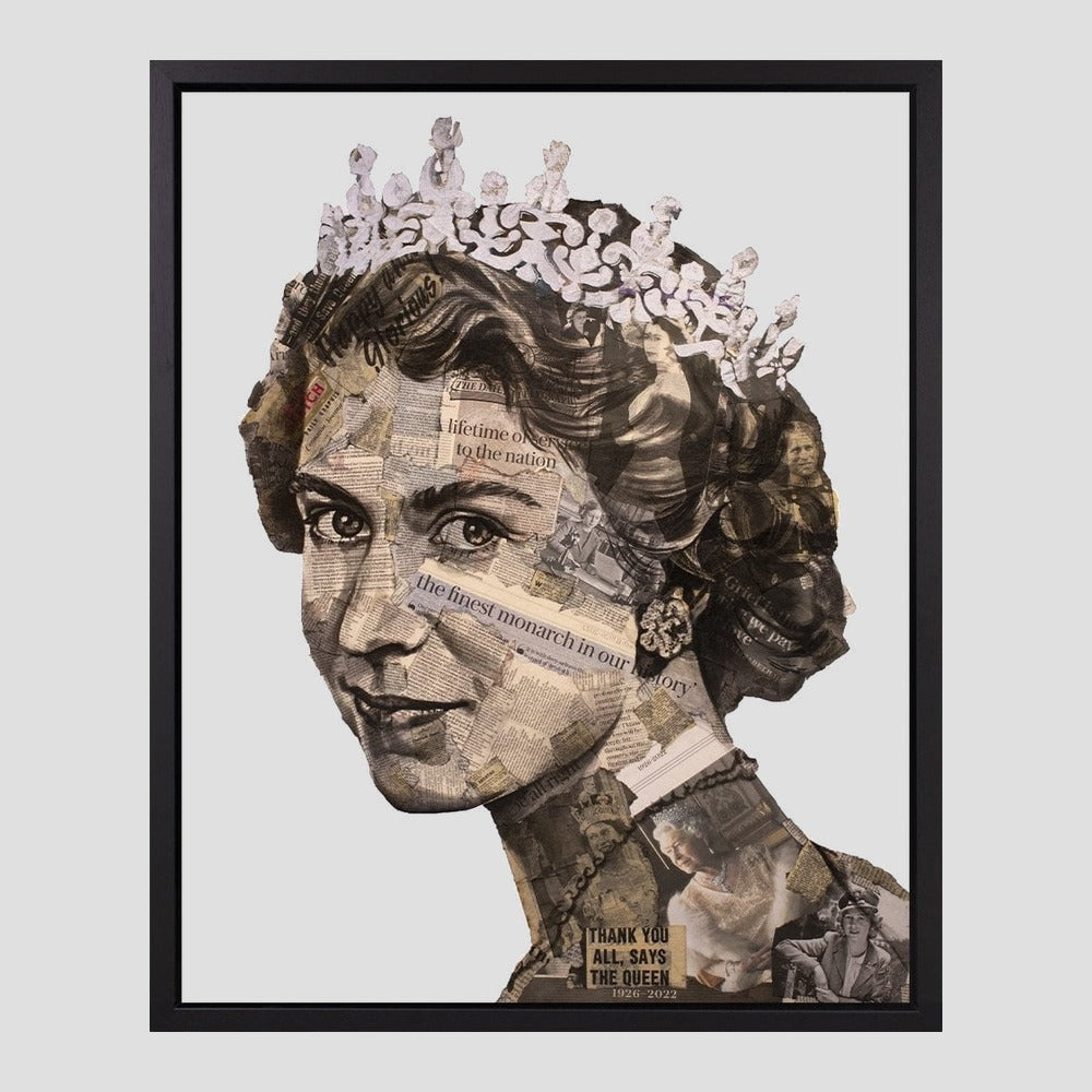 A Lifetime of Service (Queen Portrait)